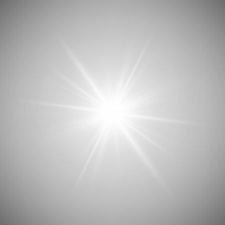 A Bright Sunlight Flare PNG Overlay for enhancing Photography andの写真素材