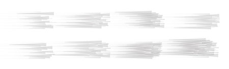 Stock illustration featuring a set of white horizontal light raysのイラスト素材