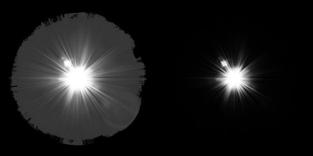 Bright Light Flares Overlay Transparent PNG Exciting Effects Brightness Shiningの素材