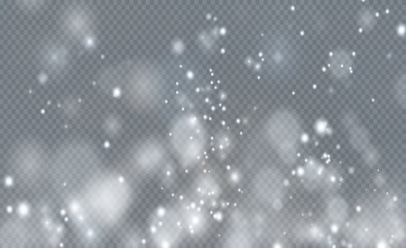 Christmas glowing light bokeh confetti and spark overlay texture forのイラスト素材