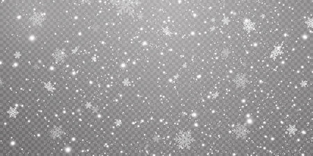 Christmas background. Powder PNG. Magic shining white dust. Fine, shinyのイラスト素材