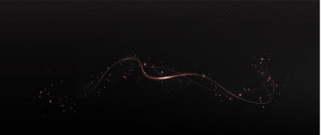 Neon stick, laser beam with glowing light effecr. Purple blueのイラスト素材