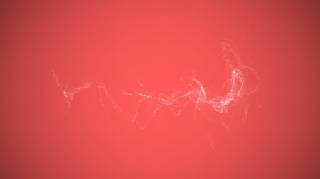 This is a Glowing Dust and Sparkle PNG Overlay idealの写真素材