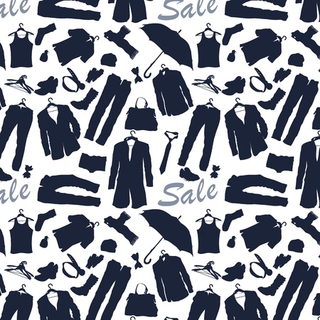 clothesのイラスト素材