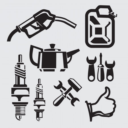 gasolineのイラスト素材