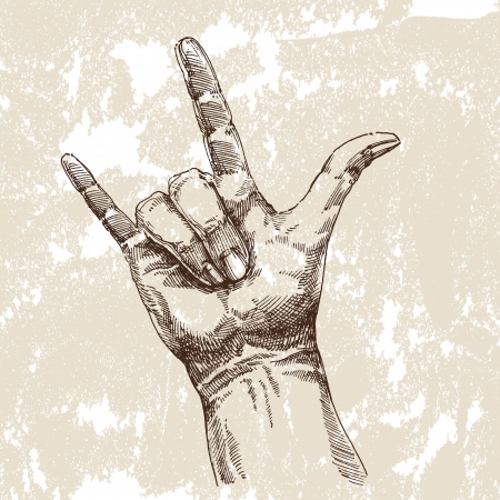 Hand Drawing  のイラスト素材