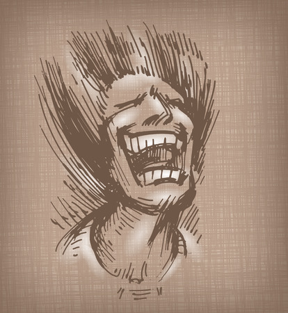 Funny joke  Vector formatのイラスト素材