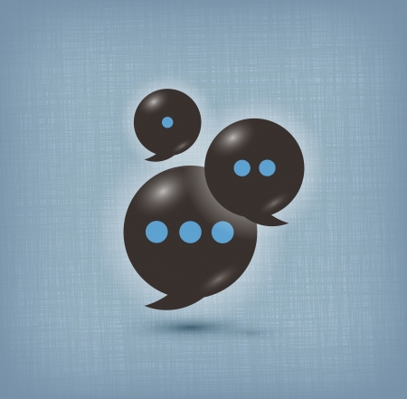 Chat  Vector formatのイラスト素材