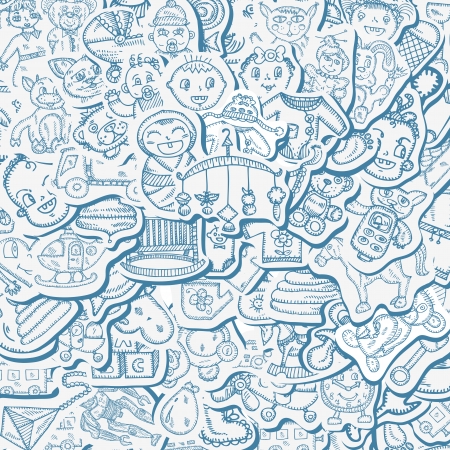 Child's playのイラスト素材
