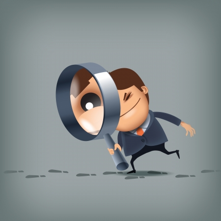 Search. Vector formatのイラスト素材