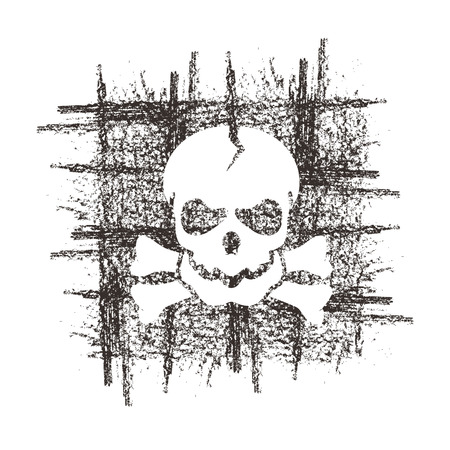 Skull  Vector formatのイラスト素材
