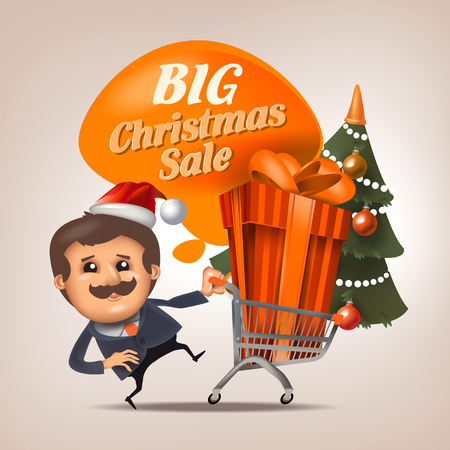 Shopping. Vector formatのイラスト素材