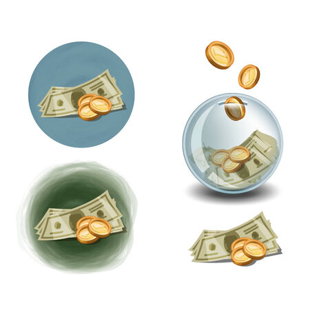 Money  Vector formatのイラスト素材