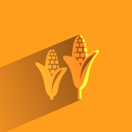 Corn  Vector formatのイラスト素材