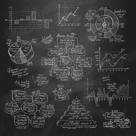Business infographicのイラスト素材