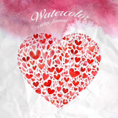 Heart. Vector formatのイラスト素材