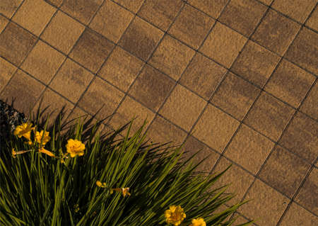 Paving slabs Paving slabs backgroundの写真素材