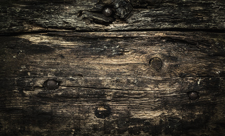 vintage dark wooden background, textureの写真素材