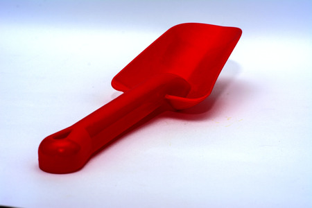 Children's toys and figurines on a white backgroundの写真素材