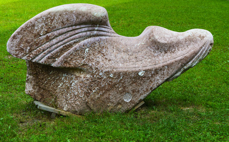 Design in the yard of a private houseのeditorial素材