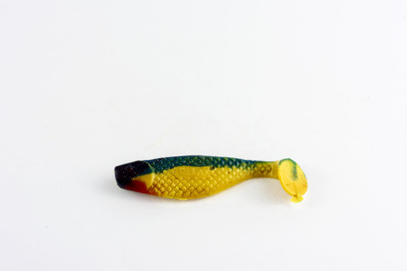 Exhibition of pirated copies of fishing metal spoon baits. Bait for fishing in the shape of a spoon...