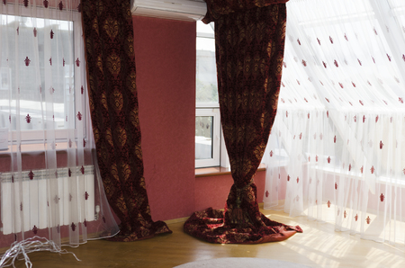 Interior hallway in a private home. Hallway displays the taste of the owners, is the face of the whole house.の写真素材