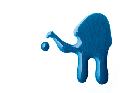 Very beautiful blot on a white background.の写真素材