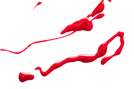 Very beautiful blot on a white background.の写真素材