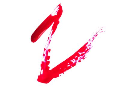 Very beautiful blot on a white background.の写真素材
