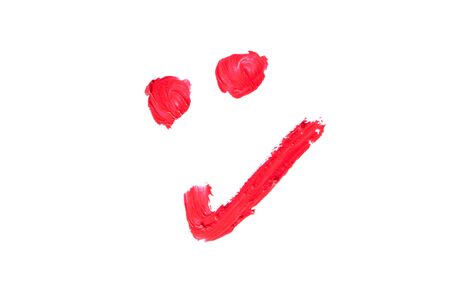 Very beautiful blot on a white background.の写真素材