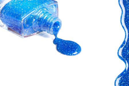 Very beautiful  cosmetics sample  on a white background.の写真素材