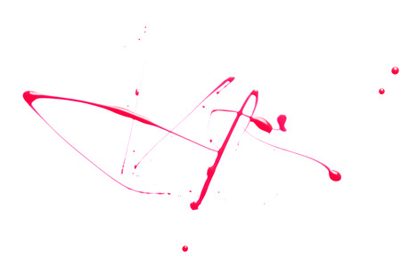 Very beautiful cosmetics sample on a white background.の写真素材
