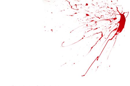 Very beautiful blot on a white background.の写真素材