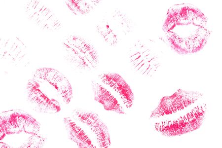 Beautiful makeup on a white background.