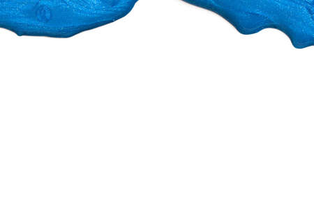 Beautiful makeup on a white background.の写真素材