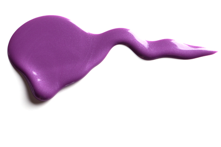 Beautiful makeup samples on a white background.の写真素材