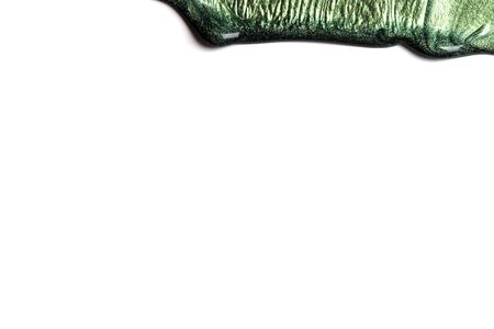 Beautiful makeup samples on a white backgroundの写真素材