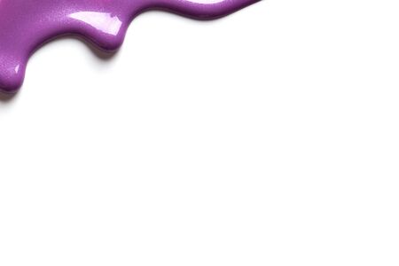 Beautiful makeup samples on a white background.の写真素材