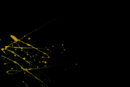 Bright neon glows under ultraviolet cosmetics.の写真素材