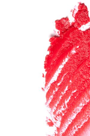 Very beautiful  cosmetics sample  on a white background.の写真素材