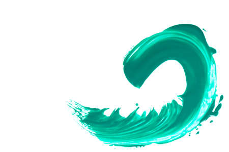 Beautiful makeup samples on a white background.の写真素材