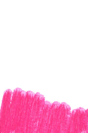 Beautiful cosmetics sample  on a white background.の写真素材