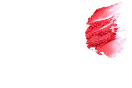 Very beautiful  cosmetics sample  on a white background.の写真素材