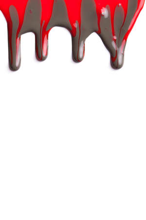 A sample of makeup on a white backgroundの写真素材