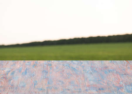 Wooden tableの写真素材