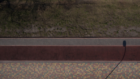 Photo from a drone from a great height.の写真素材