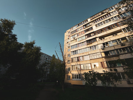 Poor life in old houses.の写真素材