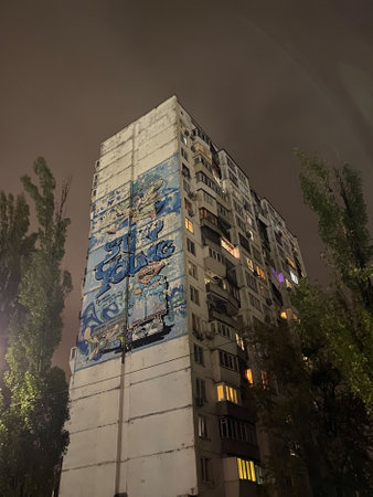 Poor life in Ukraine in old houses.の写真素材