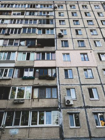 Poor life in old houses.の写真素材
