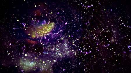 light leaks through glass with beautiful flares. seamless loop abstract motion background. 4kの写真素材